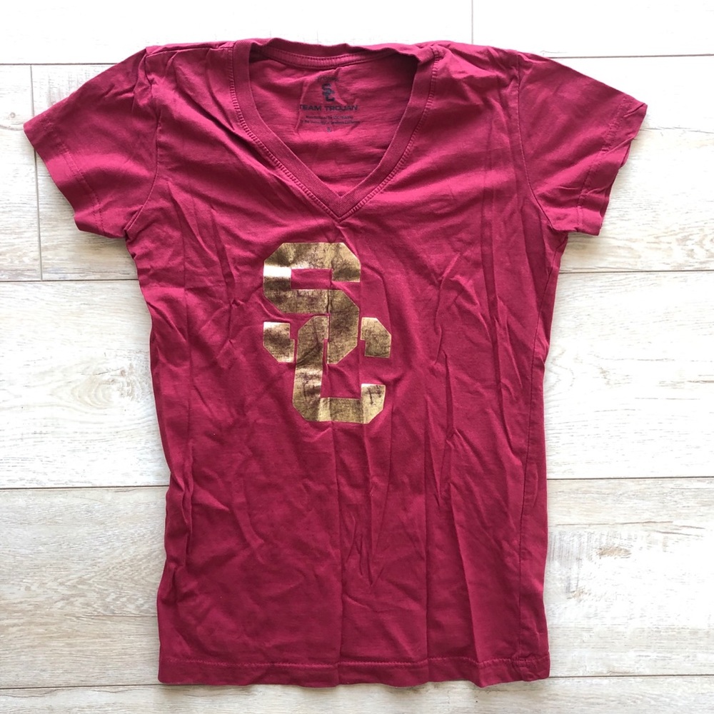 USC Red and gold t-shirt